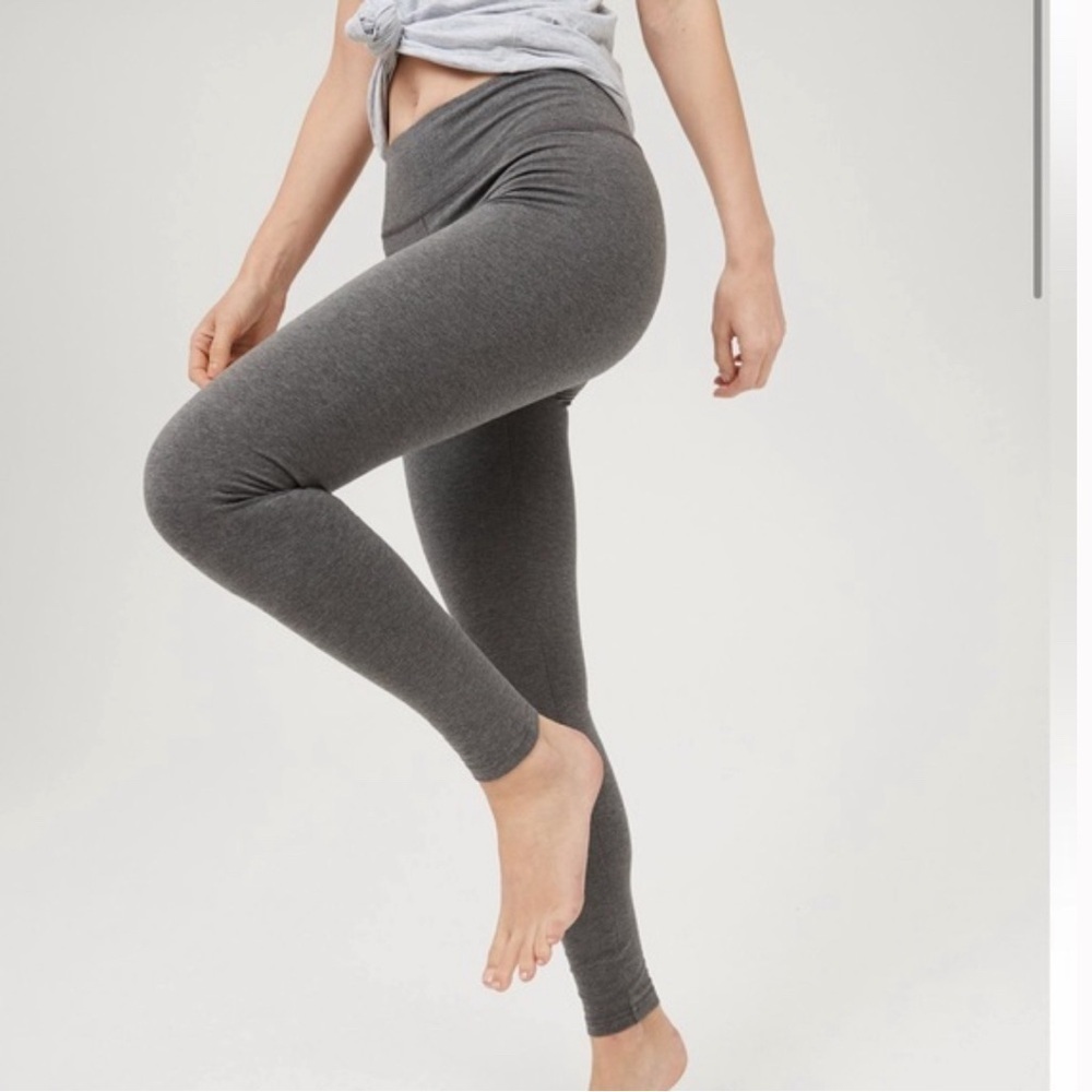 NWT Aerie Offline Gray Leggings Og Original Rise Large